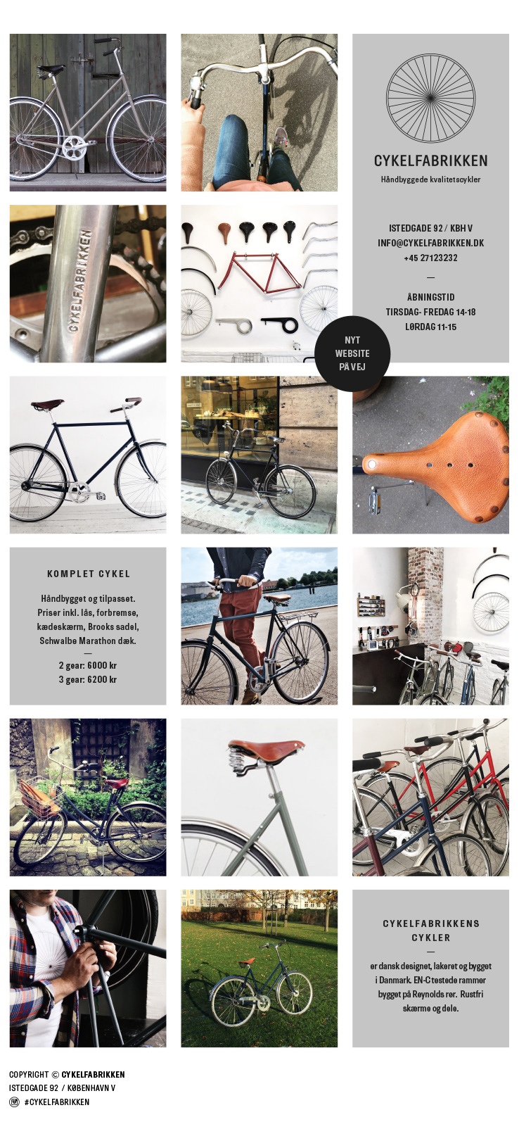 Cykelfabrikken - Nyt website på vej